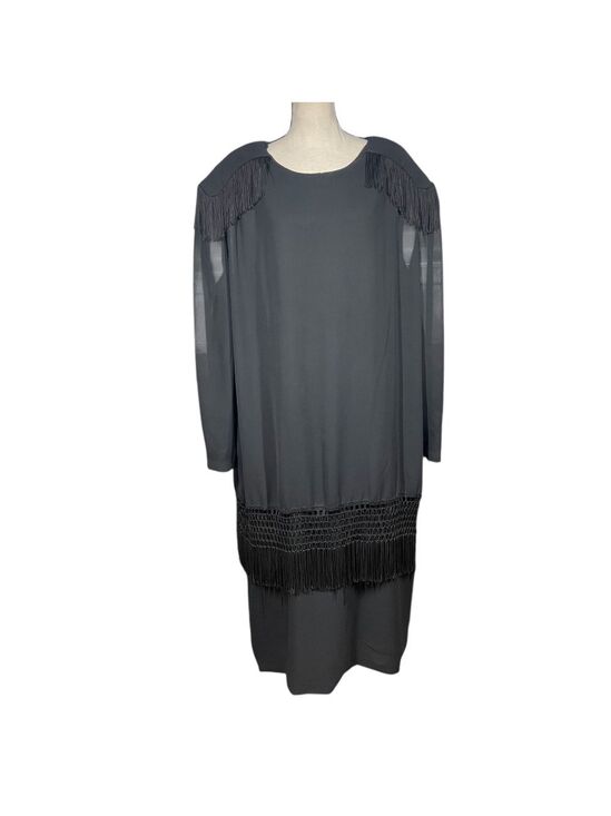 Mandaly Dresses & Skirts - Mandaly Vintage Fringe Dress